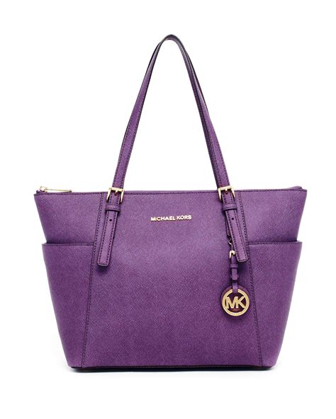 purple michael kors bag and wallet set|michael kors purse cost.